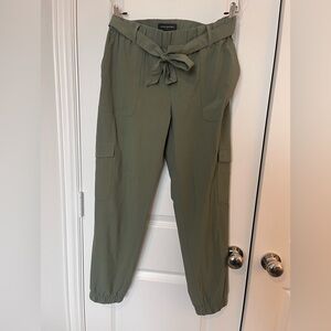 Banana Republic Tie Waist Jogger Style Work Pant